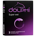 Презервативы латексные Dolphi Super Wet ультратонкие, с дополнительной смазкой, 3 шт. (DOLPHI/Super Wet/3)