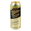 Пиво світле Miller Genuine Draft пастеризоване 4.7% 0.48 л