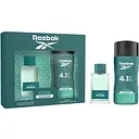 Подарунковий набір для чоловіків Reebok Cool your body: Туалетна вода 50 мл + Гель для душу 250 мл