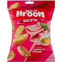 Сухарики багетні Hroom! зі смаком Шинка та гірчиця 100 г