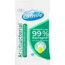 Вологі серветки Smile Antibacterial з Д-пантенолом 15 шт. в асортименті