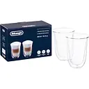 Набор стаканов DeLonghi Latte Macchiato 330 мл 2 шт. (5513284171/5513214611)
