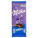 Уцінка. Шоколад молочний Milka зі шматочками печива Oreo 92 г (801761)