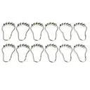 Металеві кільця для штор Fabrika Infant, 12 шт.