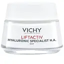 Розгладжуючий крем для обличчя Vichy Liftactiv H. A. з гіалуроновою кислотою для корекції зморшок для нормальної та комбінованої шкіри 50 мл