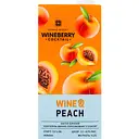 Напій винний WineBerry Wine & Peach винно-персиковий з соком біле напівсолодке 1 л