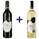 Набор: вино Kumala Cape Classics сухое красное 0.75 л + вино Kumala Cape Classics белое сухое 0.75 л