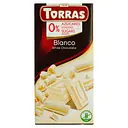 Шоколад білий Torras без цукру 75 г