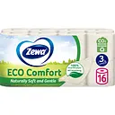 Туалетний папір ​Zewa Eco Comfort тришаровий 16 рулонів