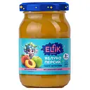 Уцінка. Набір пюре фруктове Elfik Magic Яблуко-персик склобанка 1020 г (6 шт. х 170 г)