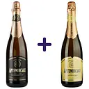 Вино игристое Артемовское белое полусладкое 10-13.5% 0.75 л + Вино игристое Артемовское белое полусухое 10-13.5% 0.75 л 