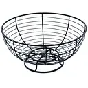 Ваза для фруктов Lemax 24х24х12 см черная матовая (LF-2002287 BL)