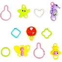 Набір брязкалець Bambi 2803 пластик 5 штук