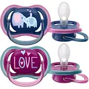 Пустышка Philips Avent Ultra Air с контейнером 18+ мес. 2 шт. (SCF349/22)