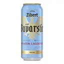 Пиво світле Zibert Bavarske спеціальне пастеризоване з/б 5% 0.5 л