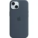 Оригинальный силиконовый чехол Apple Silicone Case MagSafe для iPhone 15 (6.1") Storm Blue MT0N3ZM/A