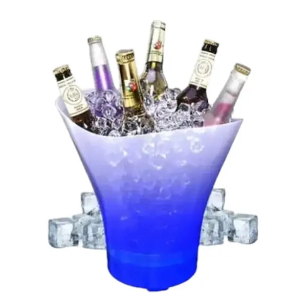 Світлове відро для льоду Bucket Light з Bluetooth - LED відро для напоїв, бару, вечірки, пікніка та сервірування