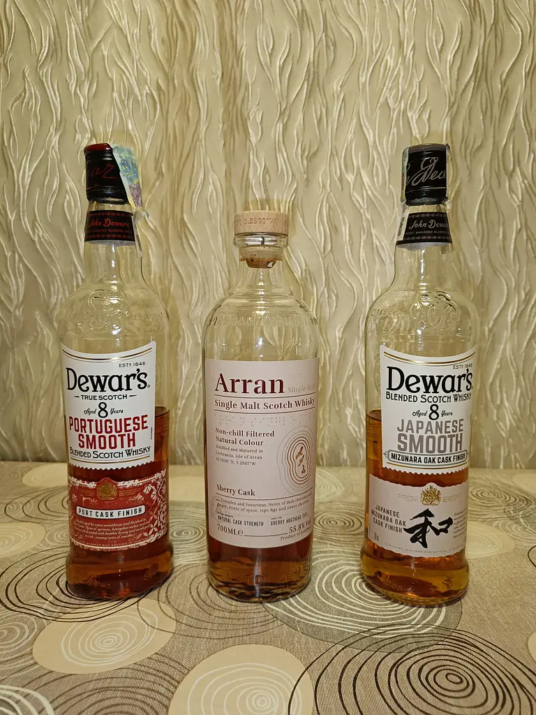 Віскі Dewar's Japanase Smooth 8 oy Blended Scotch Whisky 40% 0.7 л