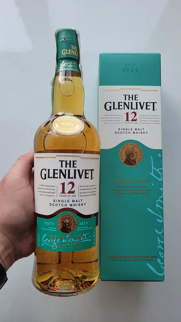 Виски The Glenlivet 12 yo, в подарочной упаковке, 40%, 0,7 л