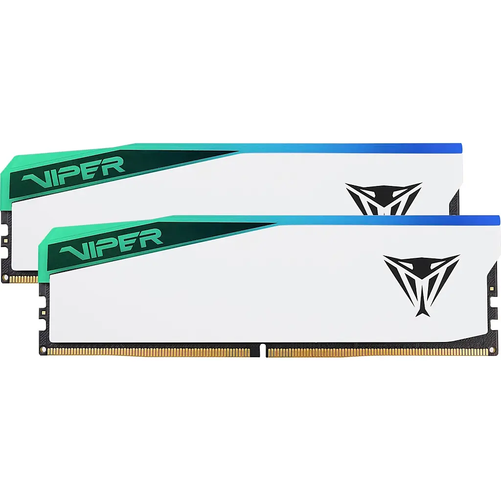 Модуль памяті DDR5 2x16GB/7000 Patriot Viper Elite 5 RGB (PVER532G70C38KW) - фото 6