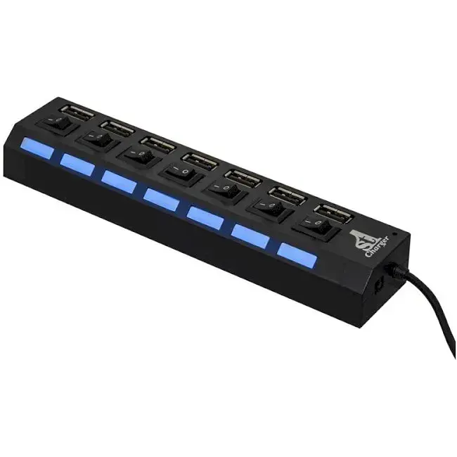 USB концентратор Hub 1stCharger 7-port USB2.0 - фото 1