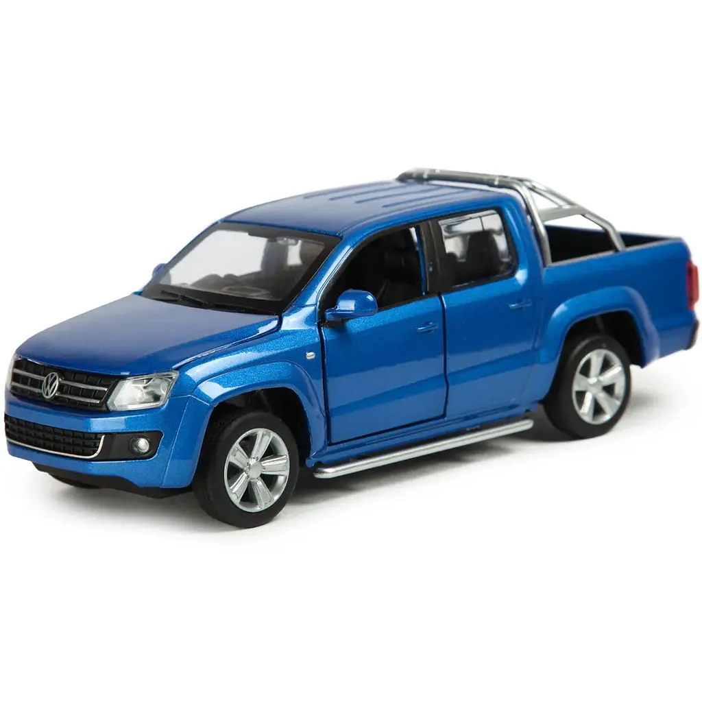 Колекційна металева модель автомобіля Автопром Volkswagen Amarok зі світлом і звуком 1:30 - фото 2