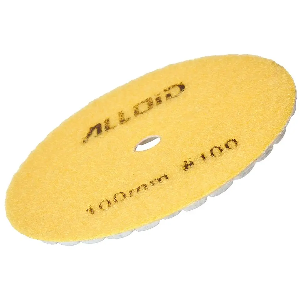 Круг алмазный Alloid Building Tools Hexagon шлифовальный на липучке 100 мм зерно 100 (DD-63386) - фото 3