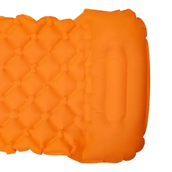 Матрас надувной Lugi из TPU 190х55х3 см с подушкой оранжевый SJ-0084O - фото 9