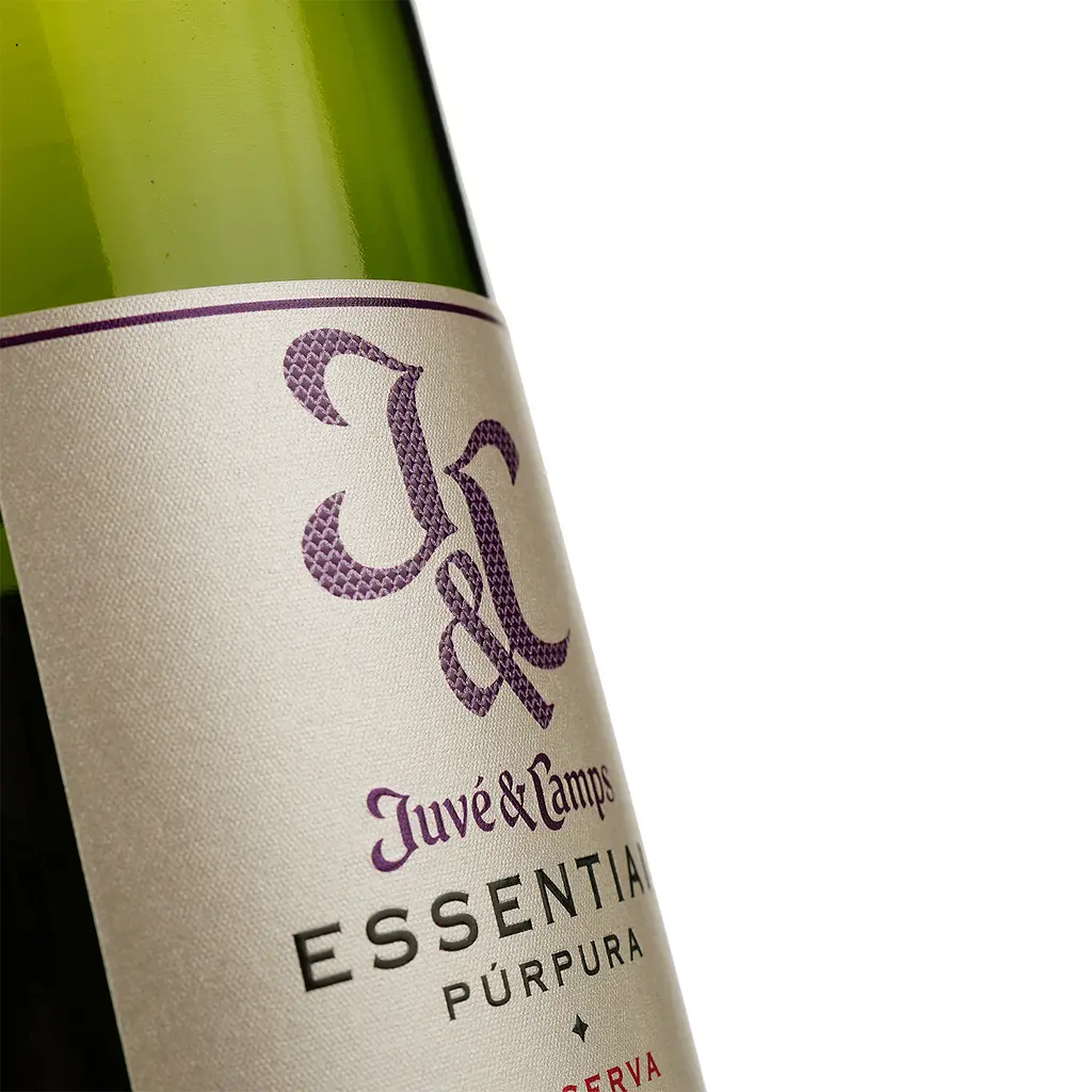 Ігристе вино Juve y Camps Cinta Purpura Reserva Brut, в подарунковій упаковці, 12%, 0,75 л - фото 3