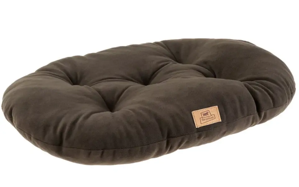 Подушка для собак та котів Ferplast Relax Microfleece 65/6 темно-сіра 65x42 см 83306523