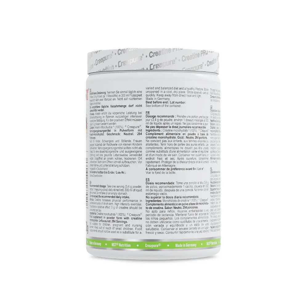 Креатин креапур MST Nutrition Creatine PRO Creapure, 1 кг - фото 2