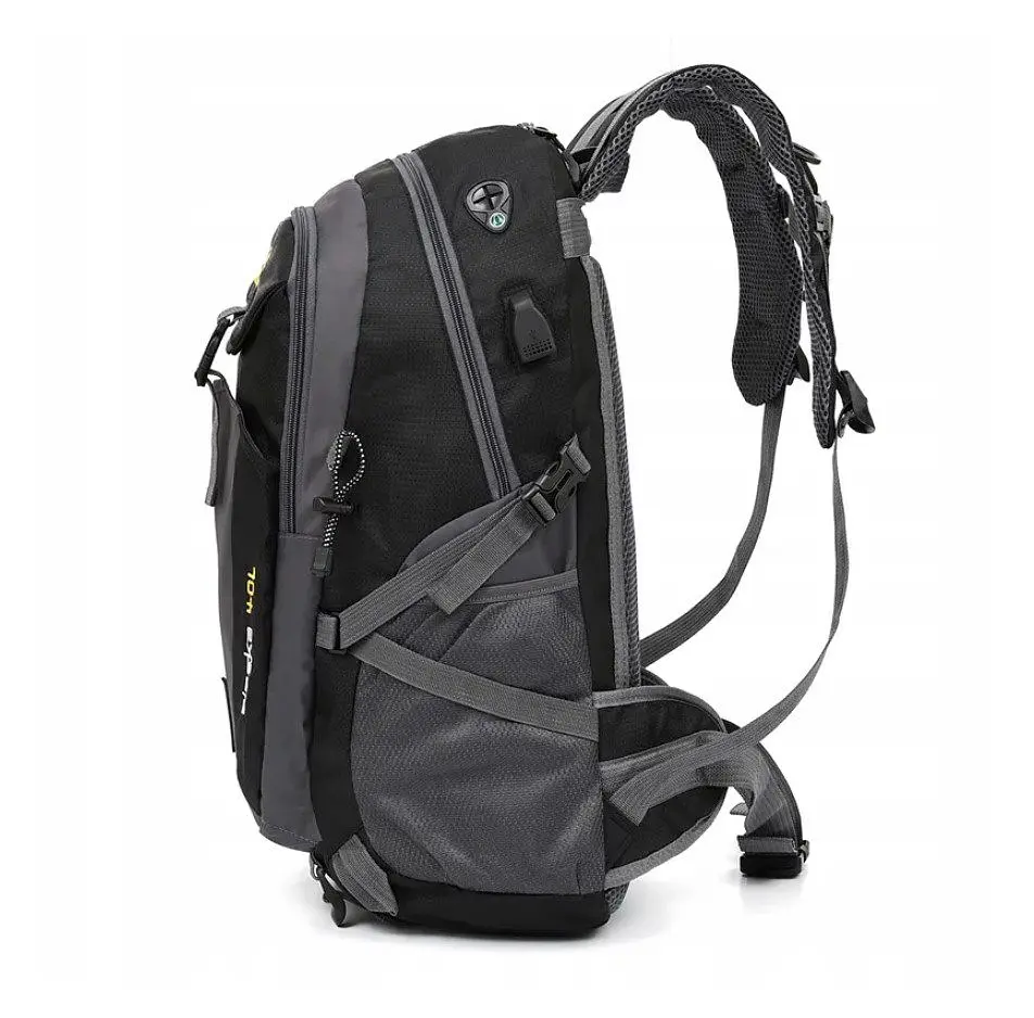 Рюкзак спортивний для ноутбука 17.4 Voltronic Alaska 40L 52x31x23cm Black - фото 2