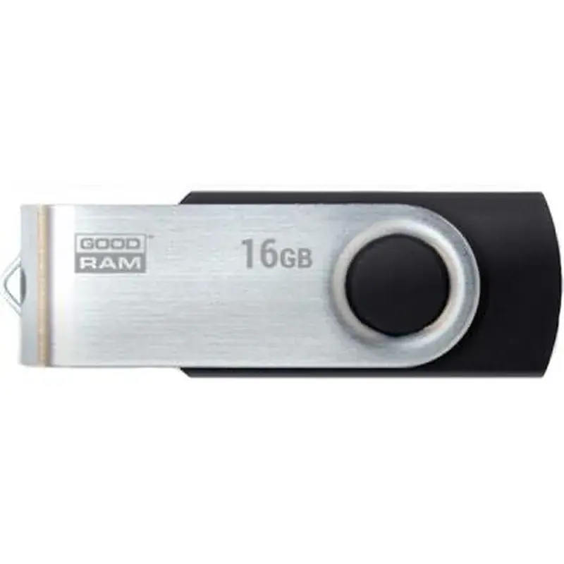 USB флеш накопичувач Goodram 16GB Twister Black USB 3.0 (UTS3-0160K0R11) - фото 2