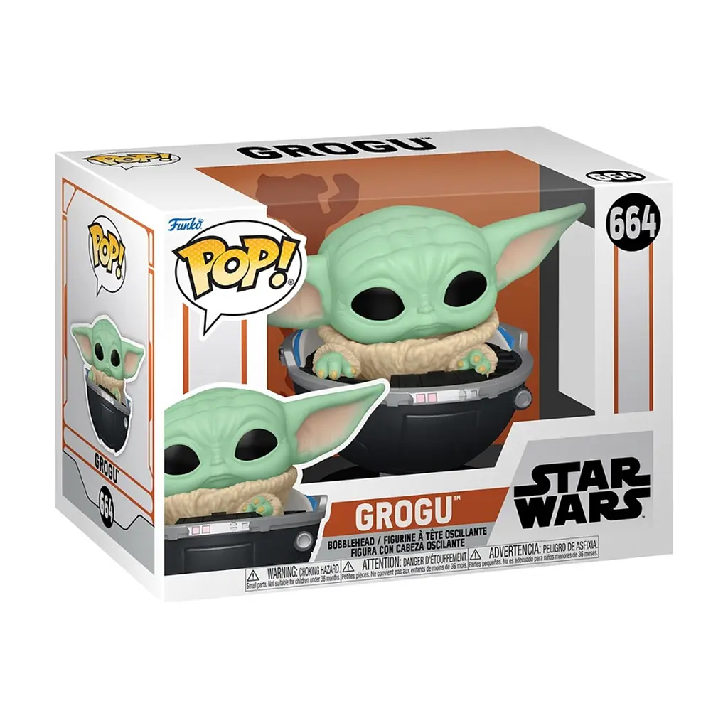 Фігурка для геймерів Funko Pop серії Мандалорець - Малюк Ґрогу у візочку (76551) - фото 5