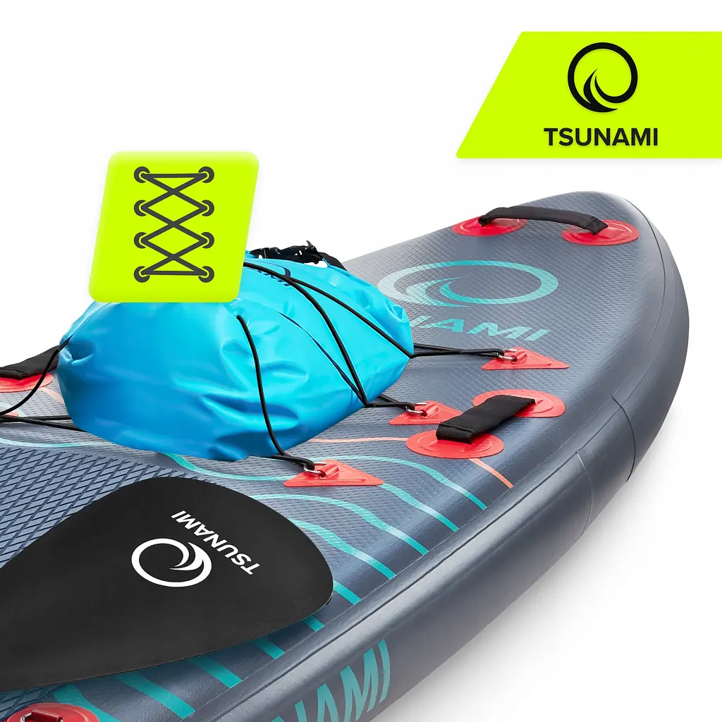Надувна SUP дошка TSUNAMI 350 см із веслом Wave T03 (P-5907739314222) - фото 3