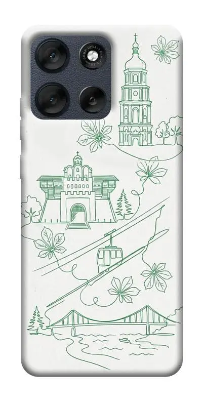 TPU чохол Demsky Heart of Kyiv для Motorola Moto G56 5G