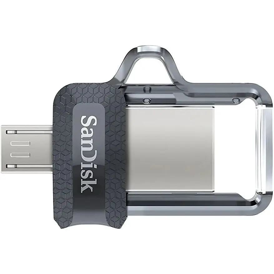 USB флеш-накопитель SanDisk Ultra Dual 64GB USB-A + microUSB 3.0 OTG (SDDD3-064G-G46) [64719] - фото 5