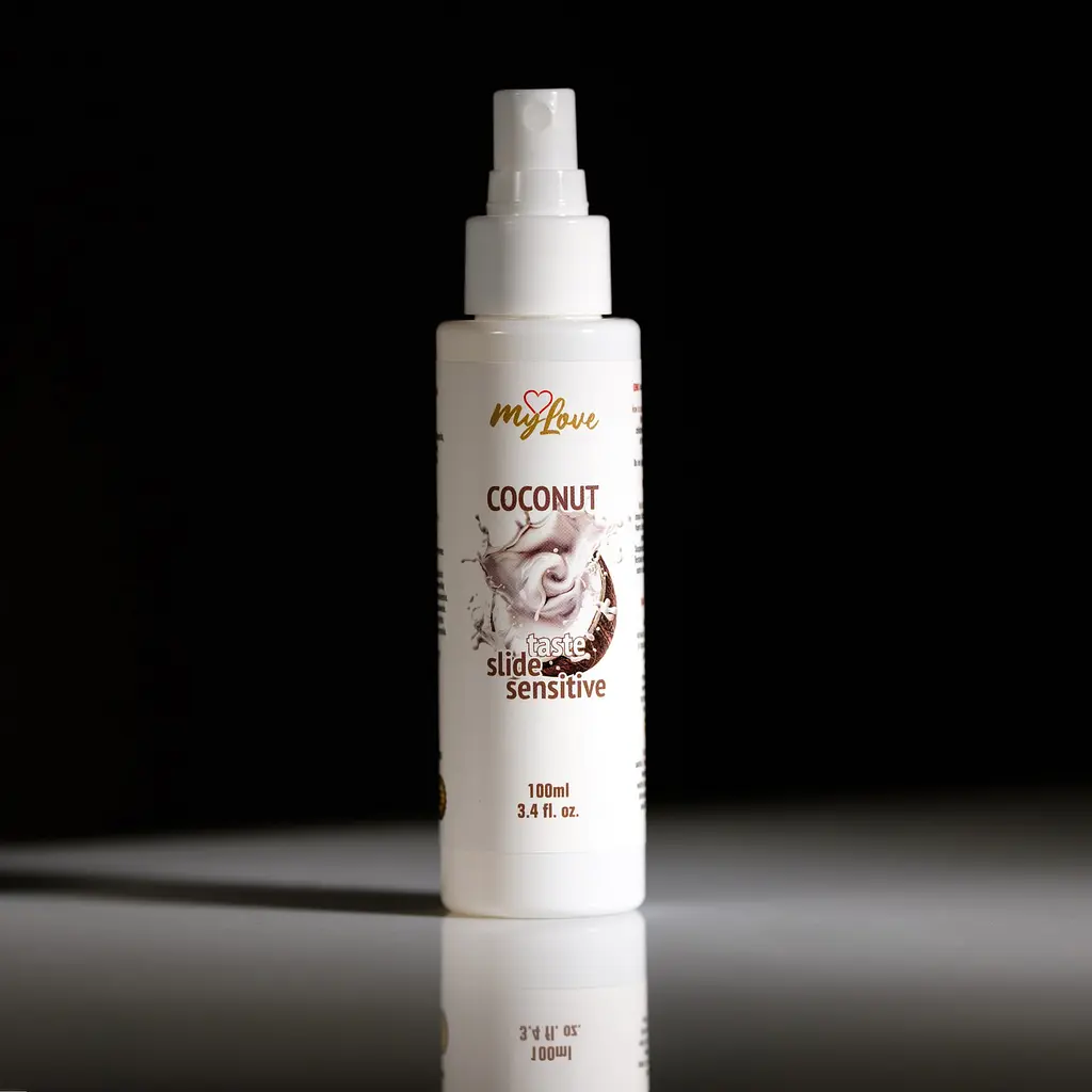 Інтимний гель-лубрикант - MyLove Taste Slide Sensitive Coconut, 100 мл - фото 3