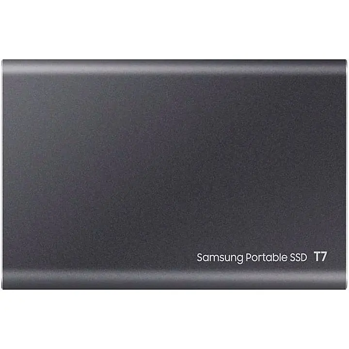 Зовнішній SSD накопичувач Samsung T7 2TB Titan Gray (MU-PC2T0T/WW) [91905] - фото 2
