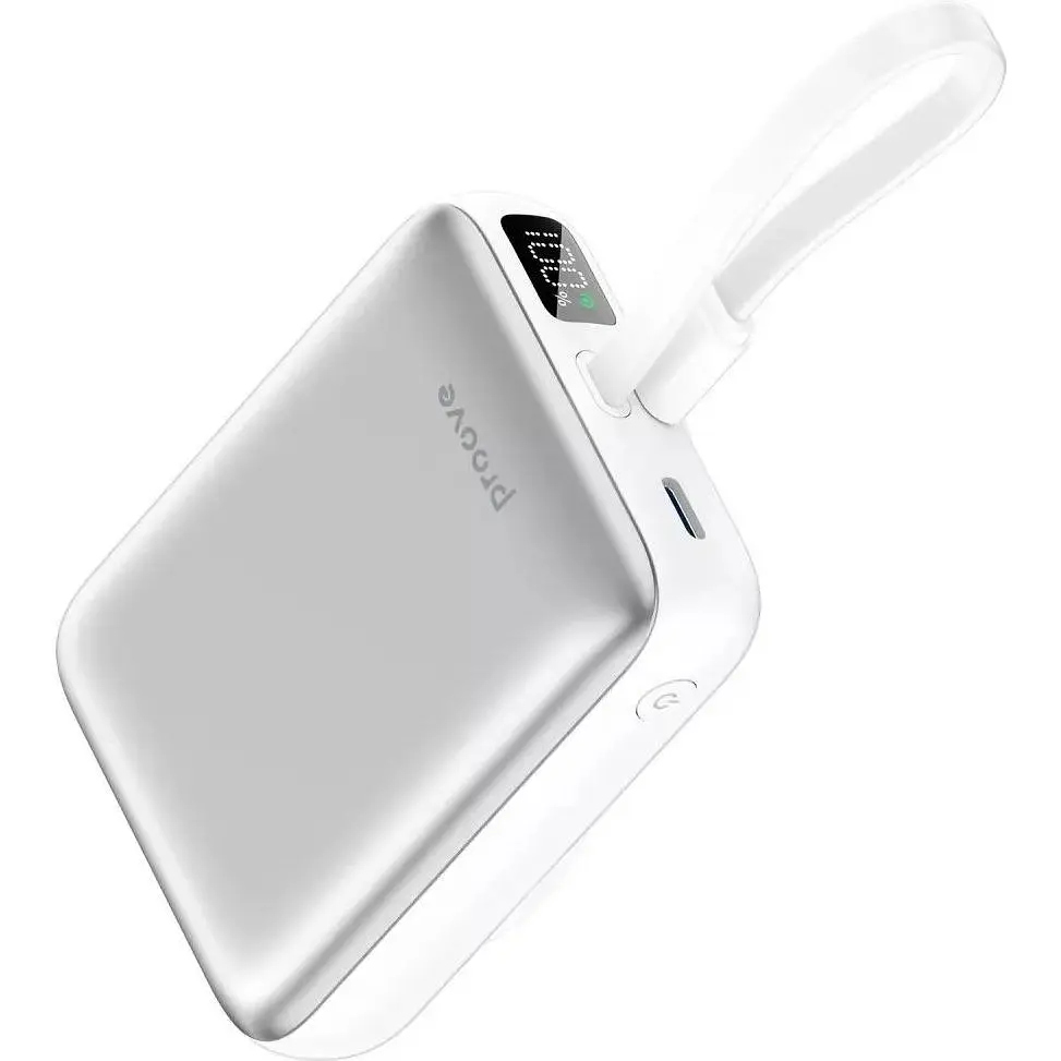 Портативный аккумулятор Proove Neutron Magnetic 22.5W 10000mAh silver white (PBNE22022206) - фото 2