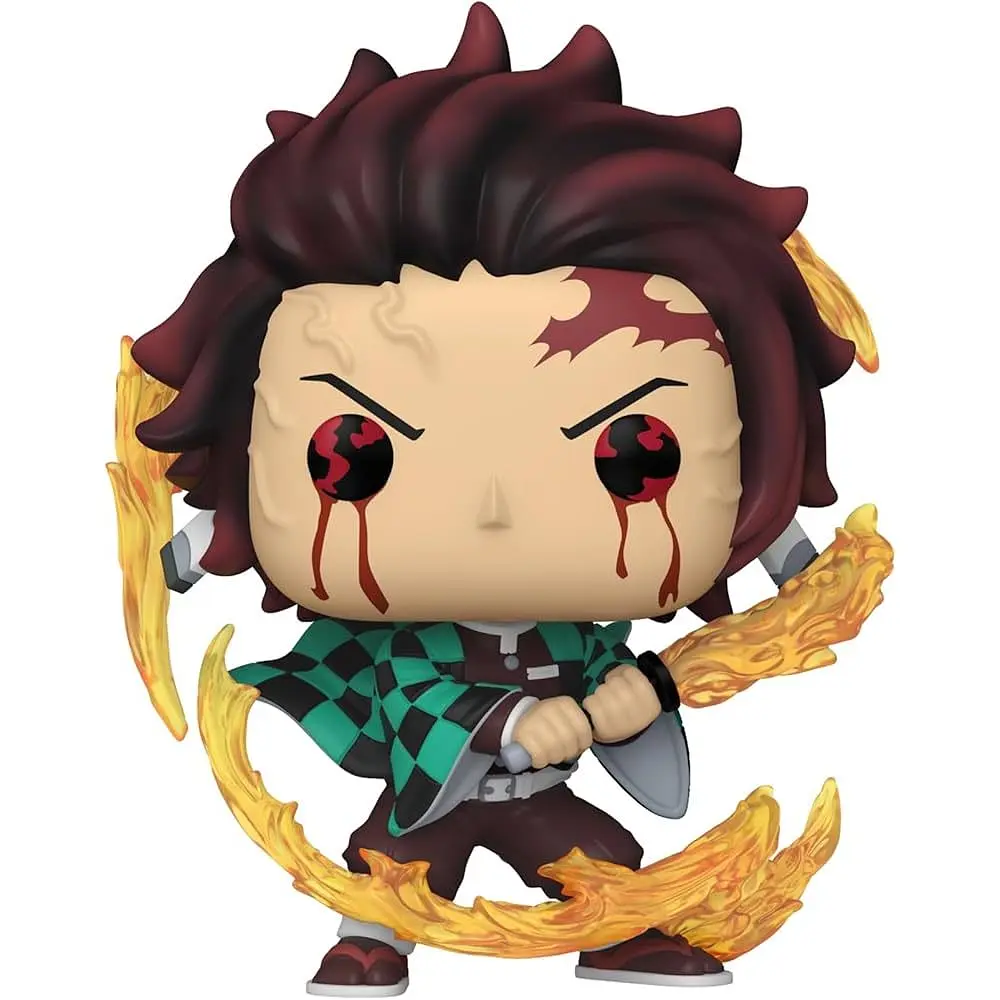 Фігурка Funko Pop Клинок, що розсікає демонів Танджиро Demon Slayer Tanjiro 10 см DS TK 1748 - фото 2