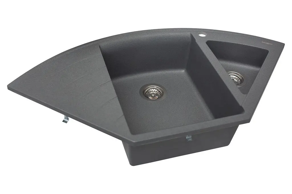 Кухонна мийка гранітна Miraggio Europe gray 1100x575x205 00207306, Сірий - фото 2