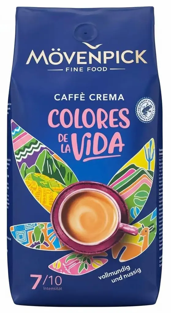 Кава зернова Movenpick Cafee Crema Colores de la Vida 1 кг