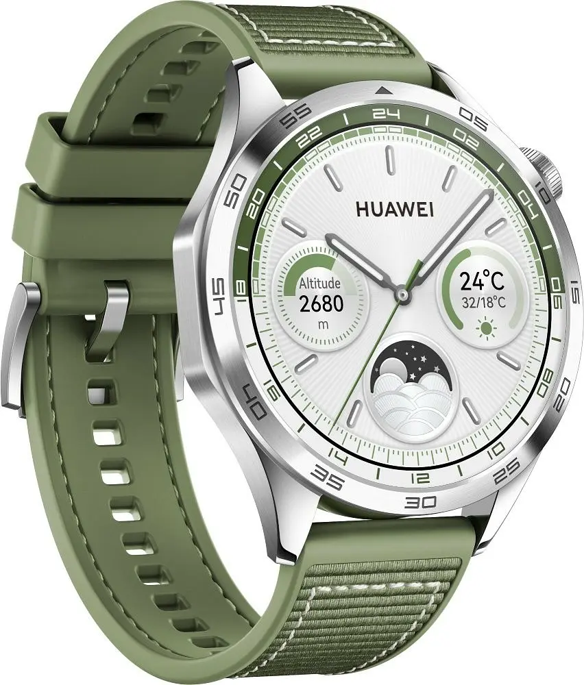 Смарт-часы Huawei Watch GT 4 46 мм Green (55020BGV) - фото 2