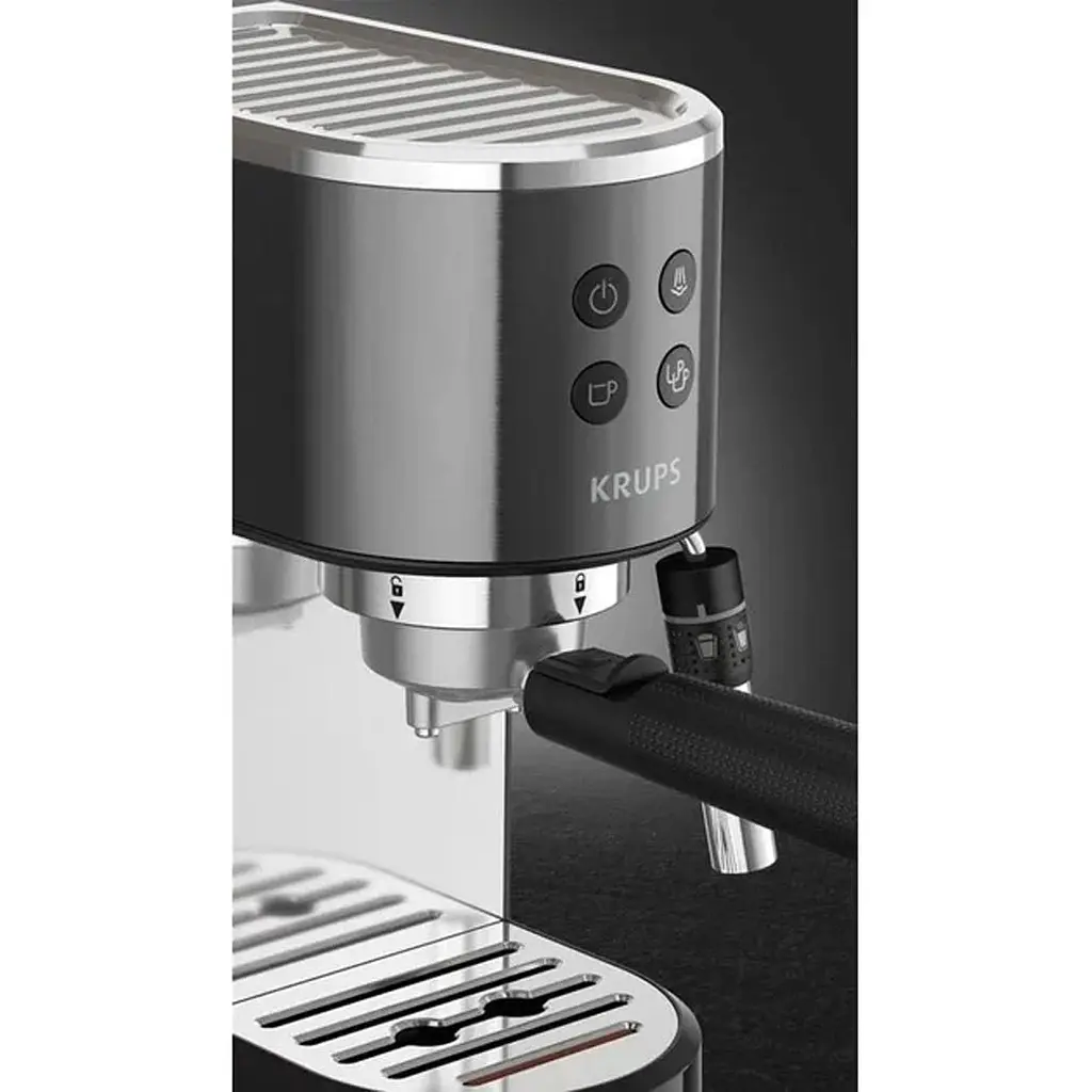 Кавоварка ріжкова Krups Virtuoso+Pump XP444G10 [99909] - фото 5