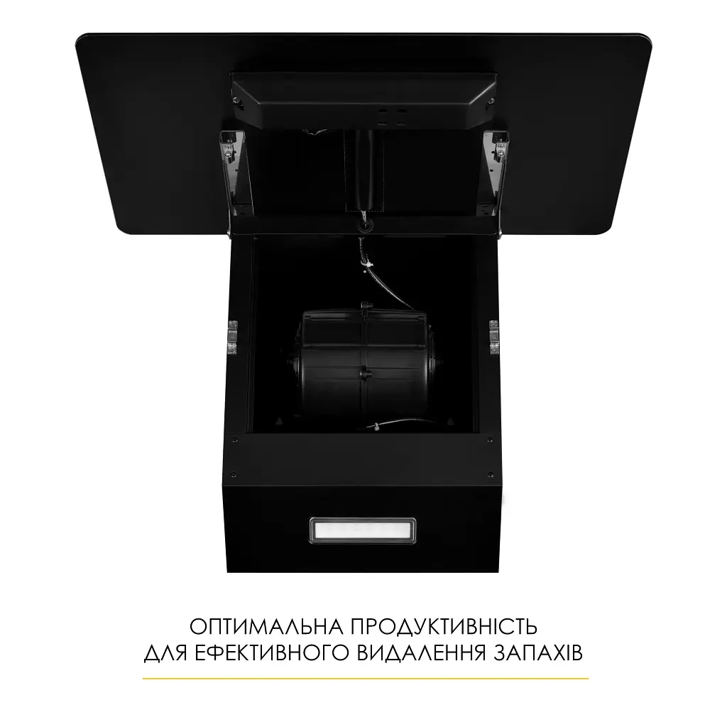 Витяжка декоративна похила Weilor Aura Wds 53 Black - фото 6