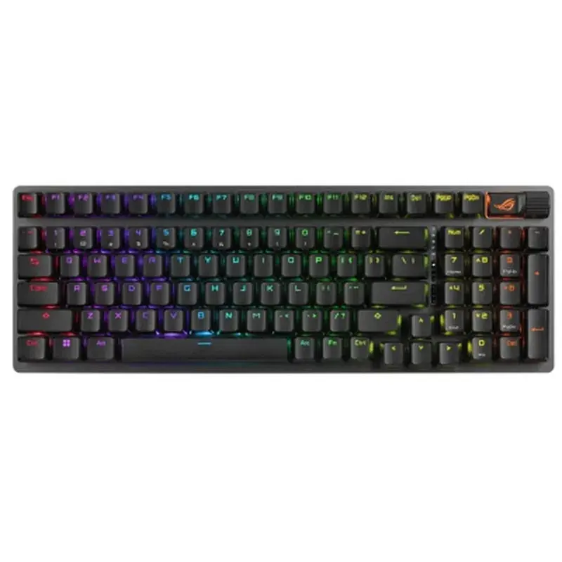 Клавіатура ASUS ROG Strix Scope II X NX Snow V2 ABS USB UA Black (90MP037A-BKMA00) - фото 4