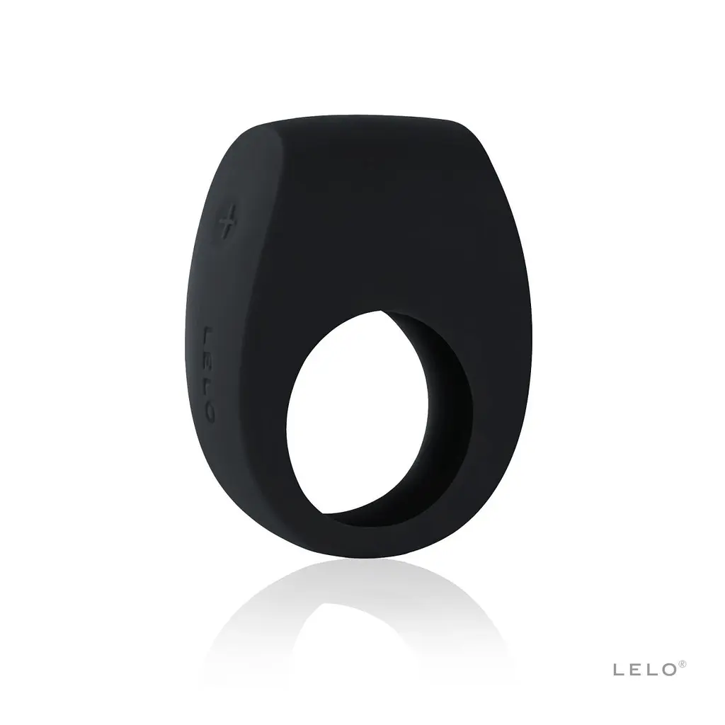 Ерекційне кільце з вібрацією Lelo Tor 2, 6х2.9 см (чорне)