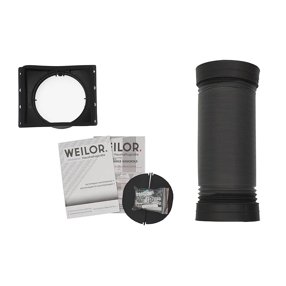 Декоративна витяжка зі склом WEILOR PGS 9230 IG 1000 LED Strip - фото 8