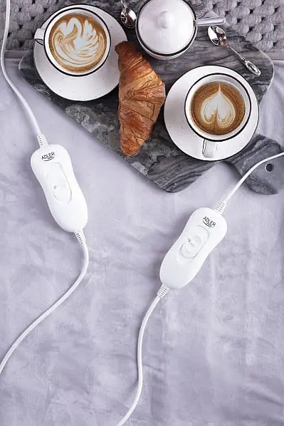 Ковдра електрична електроковдра Adler AD 7426 двоспальне - фото 5